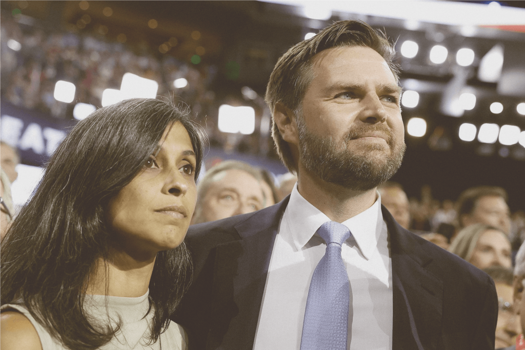 J.D. Vance and Usha in US Election