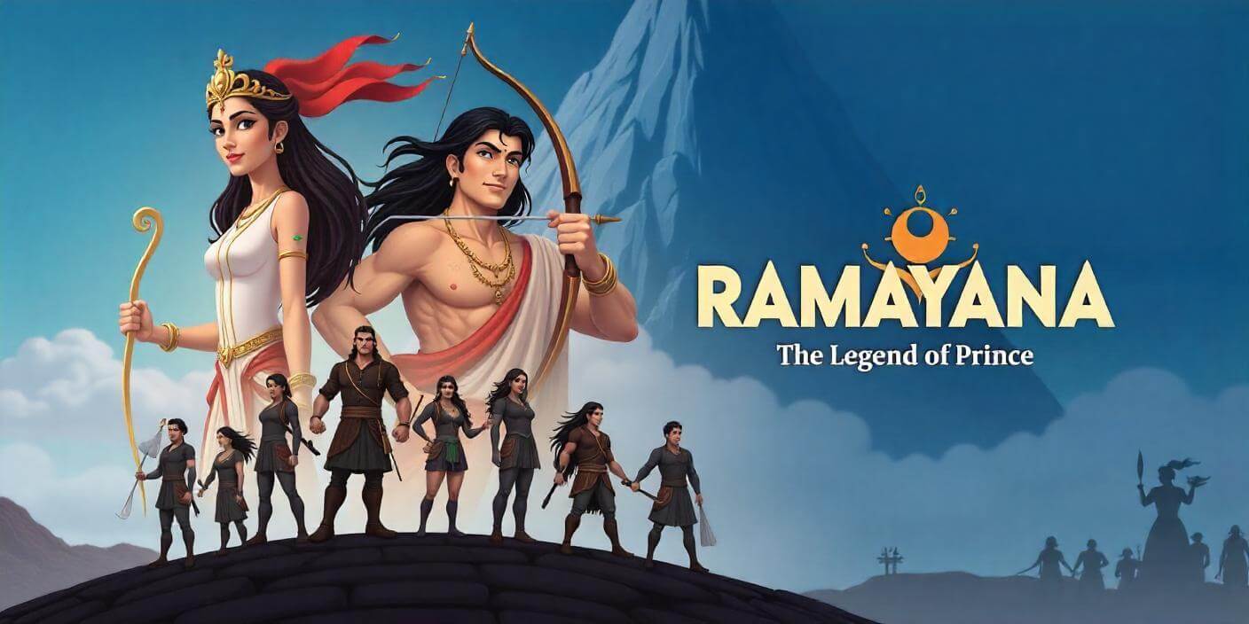 Ramayana: The legend of Prince Logo